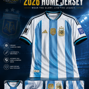 Home argentina 2026 home jersey champions edition