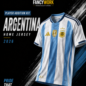 Home argentina 2026 home jersey – player edition