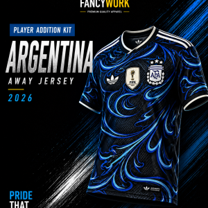 Home argentina 2026 away jersey – premium quality player edition