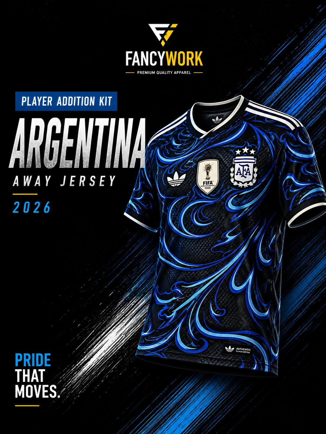 argentina 2026 away jersey – premium quality player edition argentina 2026 away jersey – premium quality player edition